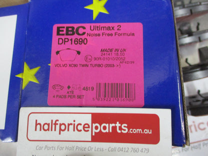 EBC Front Disc Brake Pad Set Suits Volvo XC90 1ST Gen New Part