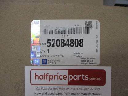 Holden RG Colorado / Trailblazer Genuine Front Floor Carpet (Gray) New Part
