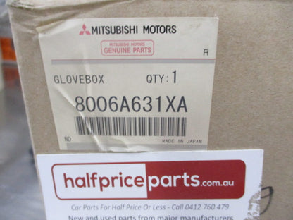 Mitsubishi ZK Outlander Genuine Glove Box Assembly (Black) New Part