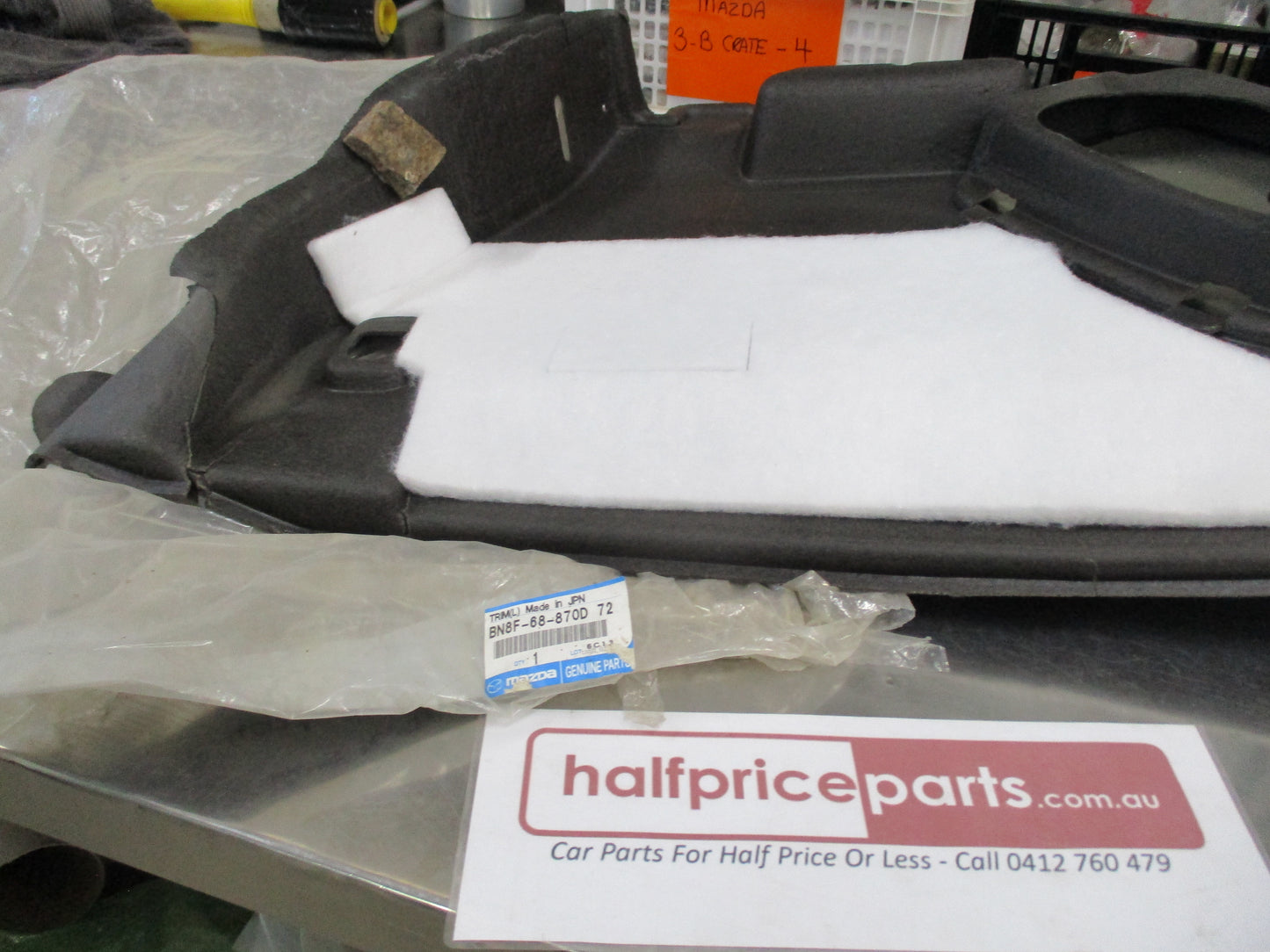 Mazda 3 BK Genuine Left Hand Rear Trunk Trim New Part