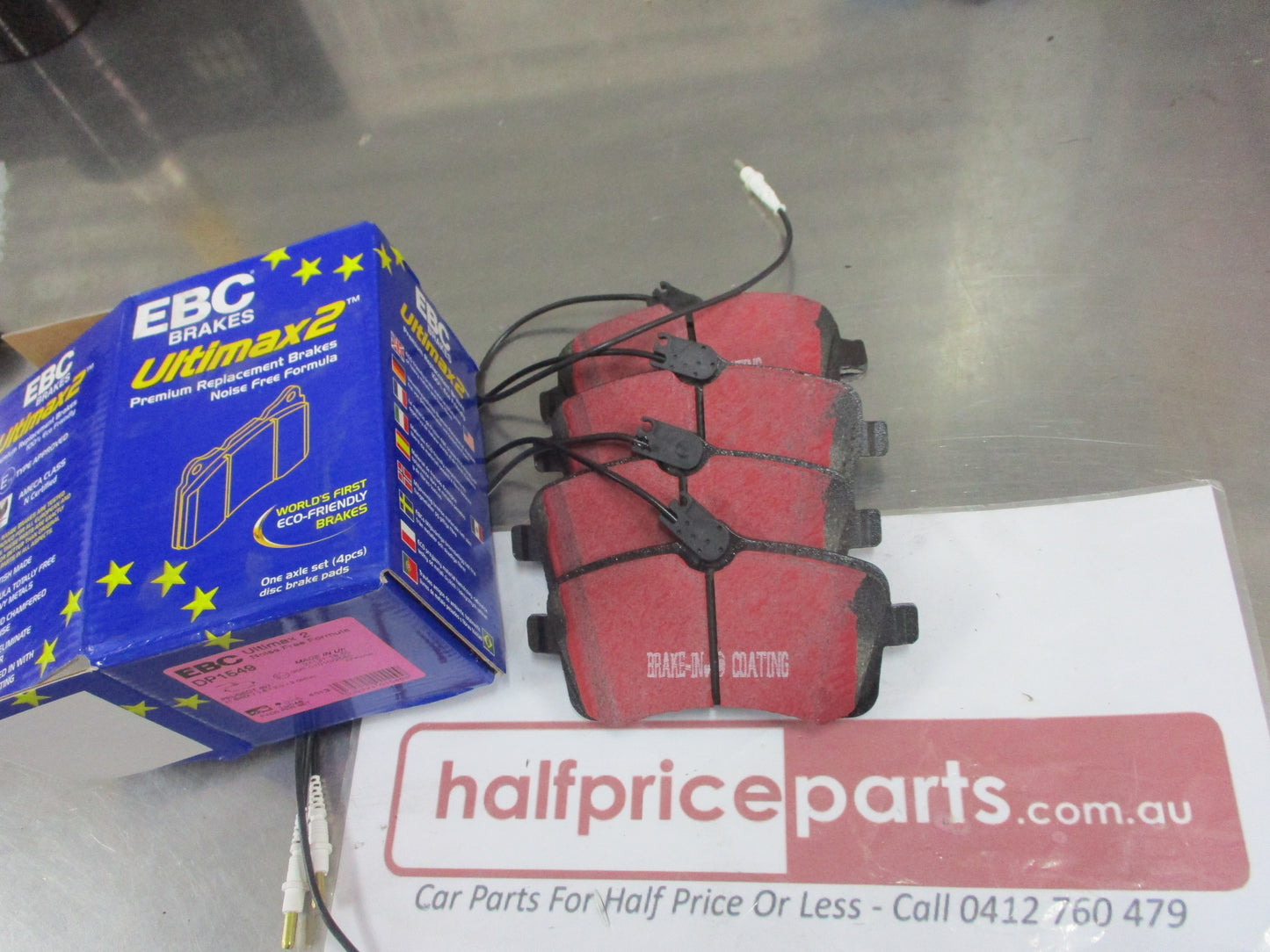 EBC Front Disc Brake Pad Set Suits Peugeot 407 New Part