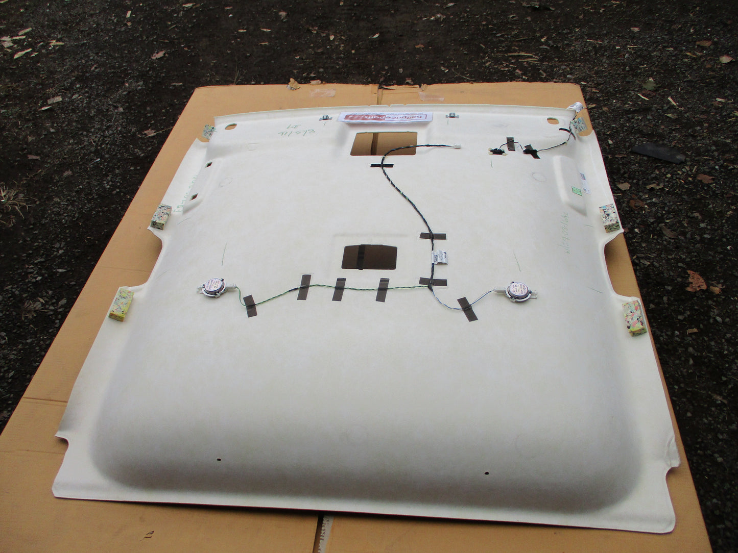 Holden RG Colorado Space Cab Genuine Hood Lining New Part