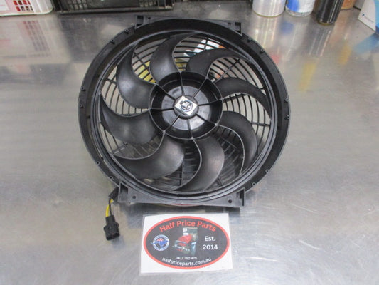Kawco 13 Inch 12V Thermos Fan And Housing (Pusher Fan) New Part
