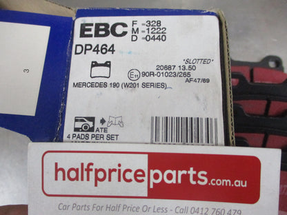 EBC Rear Disc Brake Pad Set Suits Mercedes Benz 190 W201 New Part