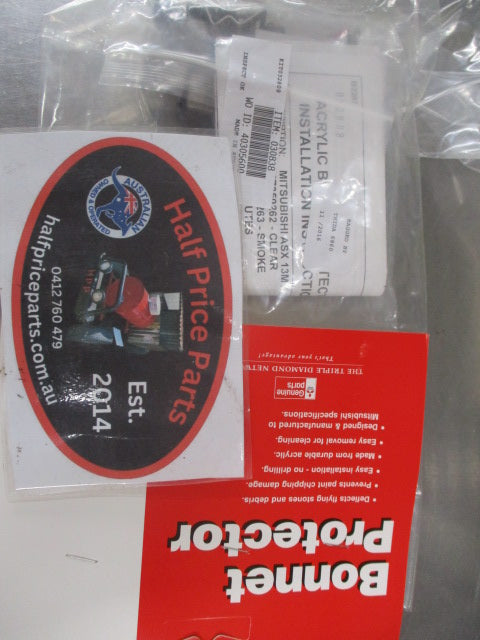 Mitsubishi ASX XB/XC/XD Genuine Clear Bonnet Protectors New Part