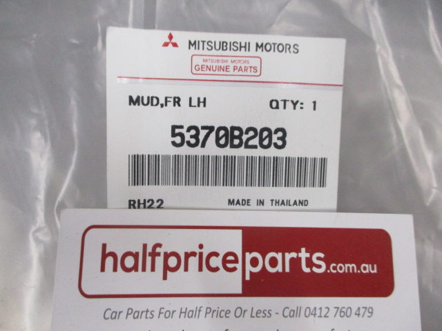 Mitsubishi Triton/Pajero Genuine Left Hand Front Mud Flap (Only) New Part