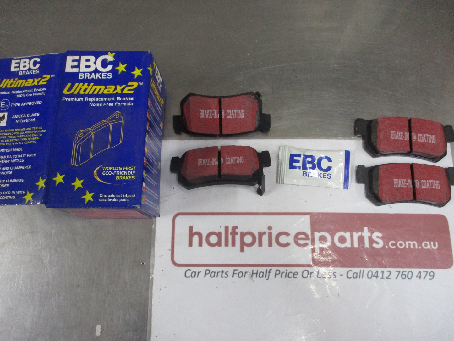 EBC Rear Disc Brake Pad Set Suits SSangyong Actyon/Kyron/Rexton/Rodius/Deawoo Korando/Musso New Part