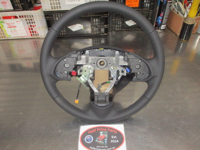 Mitsubishi Outlander XLS Genuine Leather Steering Wheel Assembly New Part