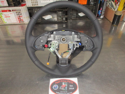 Mitsubishi Outlander XLS Genuine Leather Steering Wheel Assembly New Part