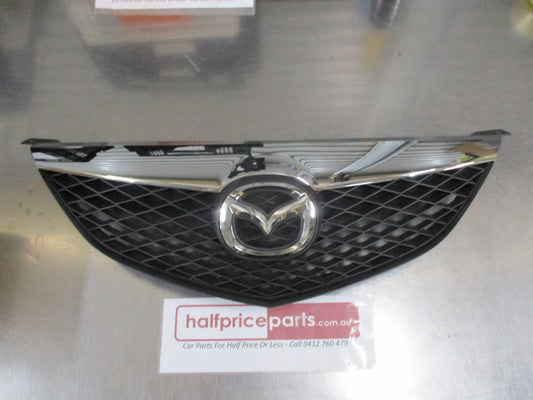Mazda 6  GC-GY Genuine Front Radiator Grille (Chrome/Black) New Part