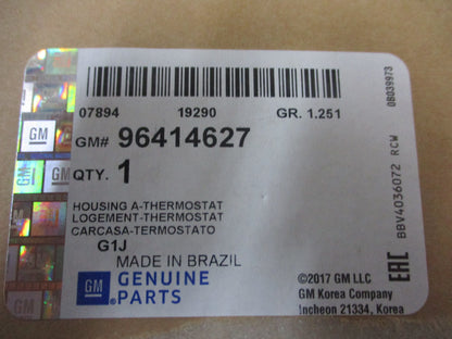 Holden Astra-Vectra-Zafira Genuine Thermostat Housing Assembly New Part
