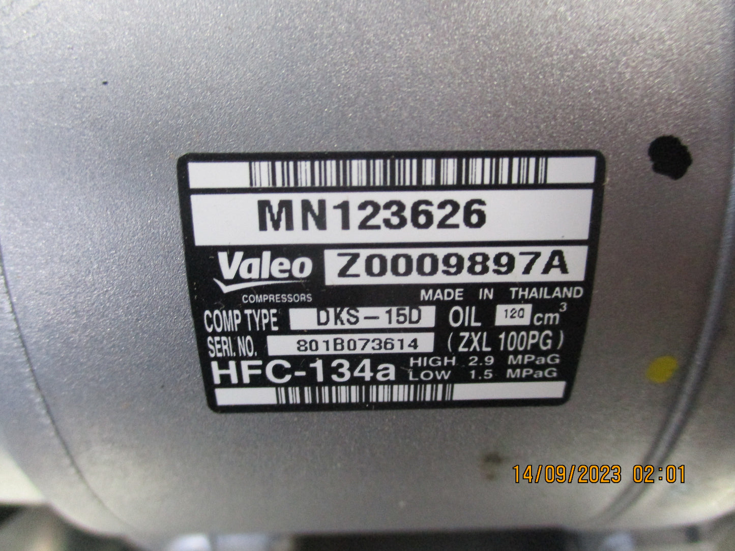 Mitsubishi Triton Genuine A/C Compressor And Clutch New