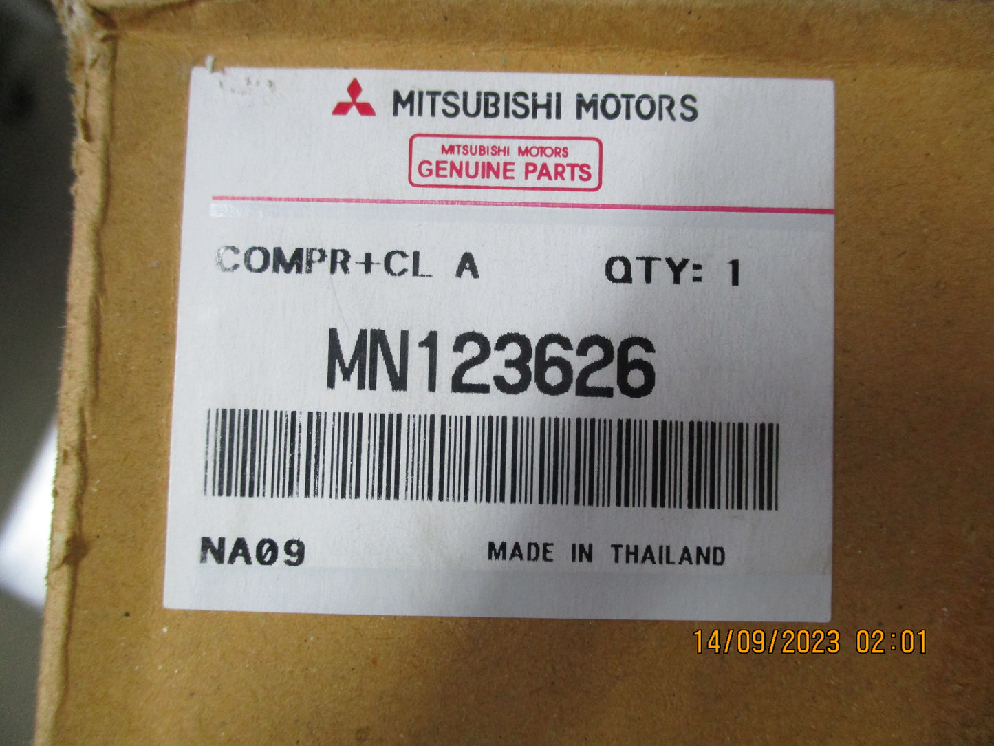 Mitsubishi Triton Genuine A/C Compressor And Clutch New