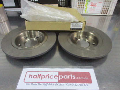 Mazda 6 Genuine Rear Disc Brake Disc Rotors (Pair) New Part
