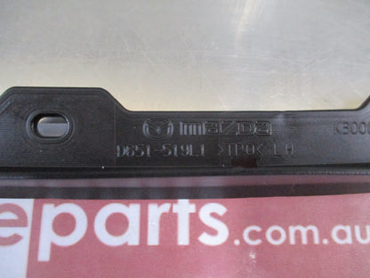 Mazda 2 Genuine Left Hand Front Skirt Lower Air Guide New Part