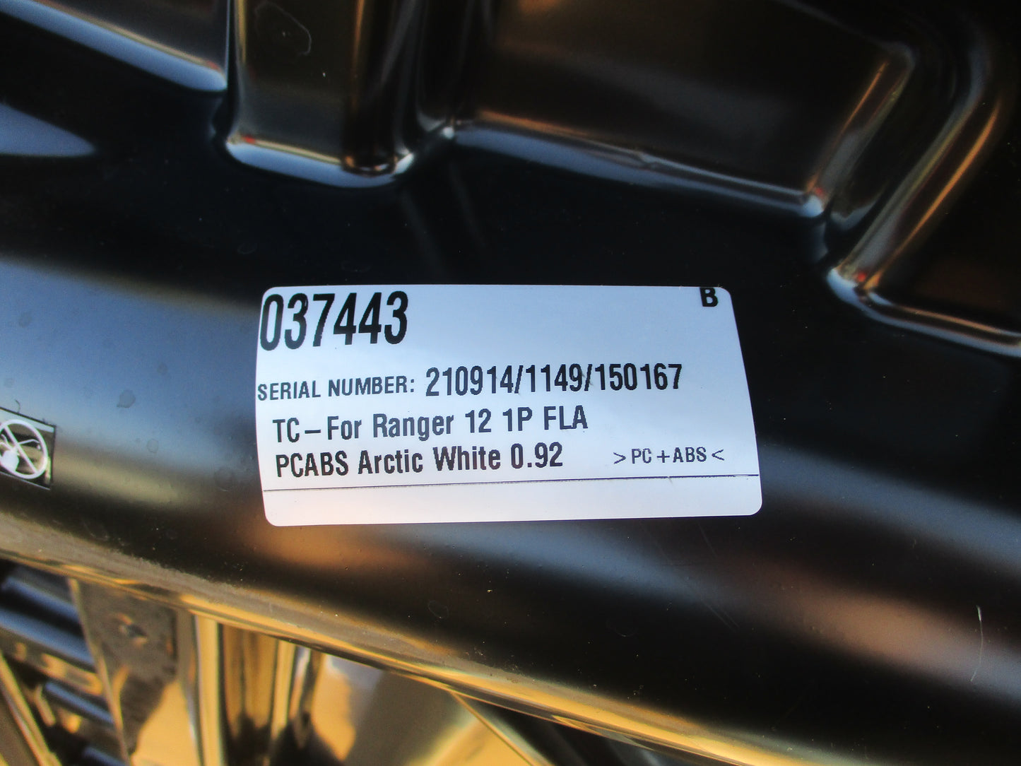 EGR 1 Piece Hard Lid (Arctic White) Suits Ford Ranger PX2 Dual Cab (Replacement) New Part