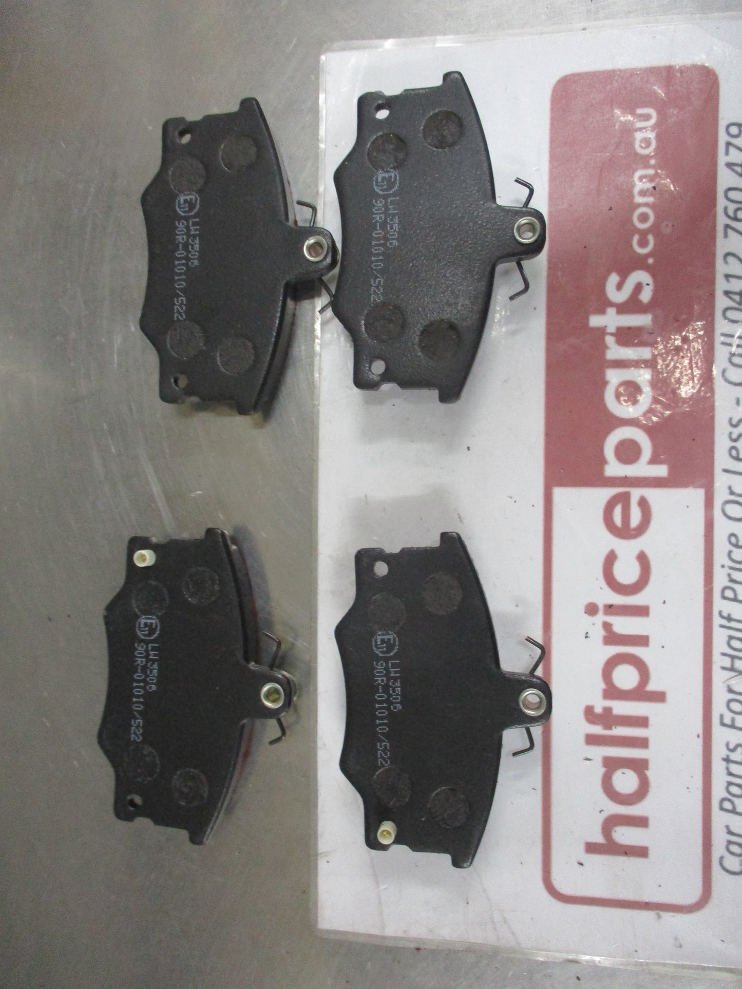 EBC Front Disc Brake Pad Set Suits Alfa Romeo 145/146/155/Barchetta/Fiat Punto New Part