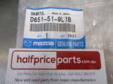 Mazda 2 Genuine Left Hand Front Skirt Lower Air Guide New Part