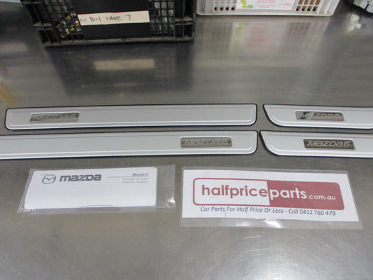Mazda 6 GJ/GL Genuine Sill Scuff Plate Set Of 4 New Part