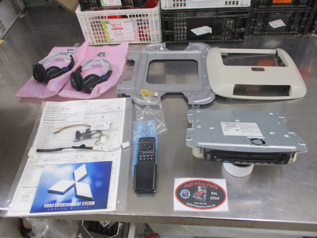 Mitsubishi Pajero Genuine Roof Mounted DVD Player Assembly New Part