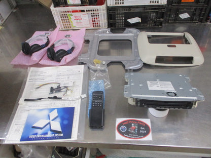 Mitsubishi Pajero Genuine Roof Mounted DVD Player Assembly New Part