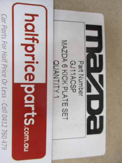 Mazda 6 GJ/GL Genuine Sill Scuff Plate Set Of 4 New Part