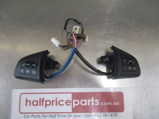 Mazda 3 BL Genuine Steering Wheel Control Switch Set New Part