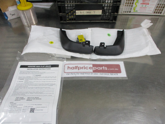 Mazda 6 Wagon Genuine Rear Mud Flap Set New Part