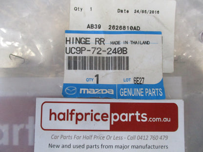 Mazda BT-50/Ford Ranger Genuine Dual Cab Right Hand Rear Door Lower Hinge New Part
