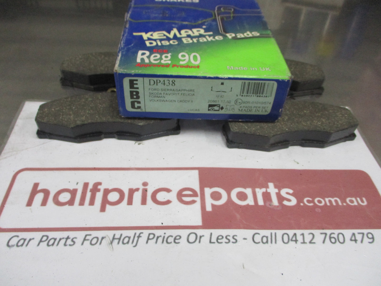 EBC Front Disc Brake Pad Set Suits VW Commerical/Caddy New Part
