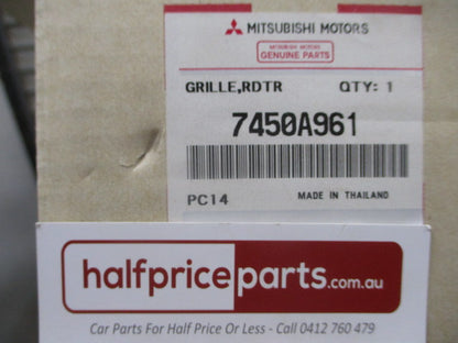 Mitsubishi QE Pajero Sport Exceed Genuine Front Chrome Grille Assembly New Part
