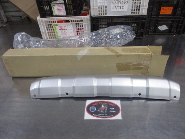 Mitsubishi NX Pajero Genuine Front Lower Bumper Spoiler Molding (Factory Silver) New Part