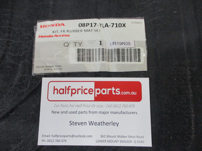 Honda CRV Genuine Set 3 Rubber Mat Set Front And Rear New Part
