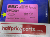 EBC Front Brake Pad Set Suits Holden Barina Spark New Part