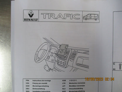 Renault Traffic 3 Genuine Tablet Holder New