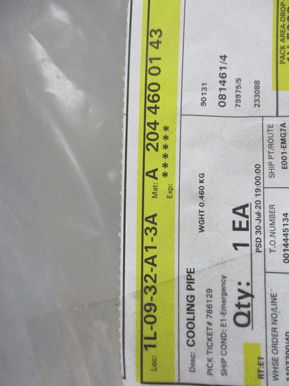 Mecedes Benz C-W204 Genuine Power Steering Cooler New Part