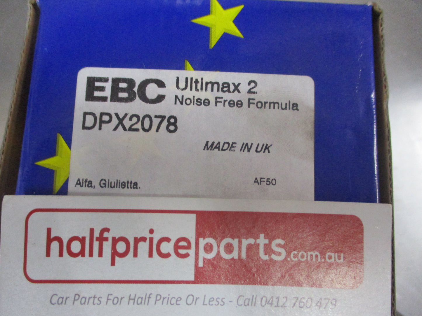 EBC Front Disc Brake Pad Set Suits Alfa Romeo Giulietta New Part