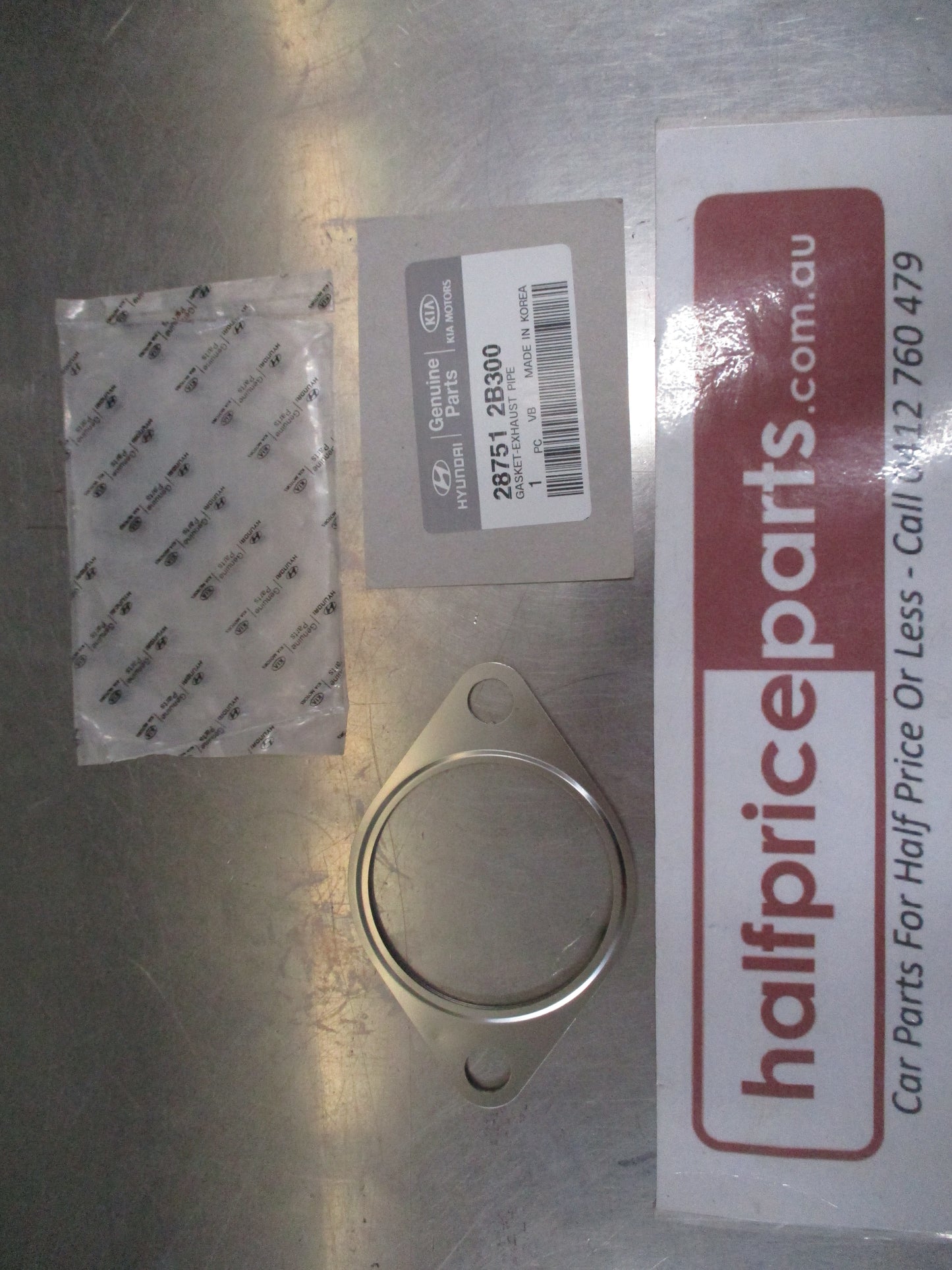 Hyundai Tuscon/Santa Fe/Elantra/Genesis/Sonata Genuine Exhaust Pipe Gasket New Part