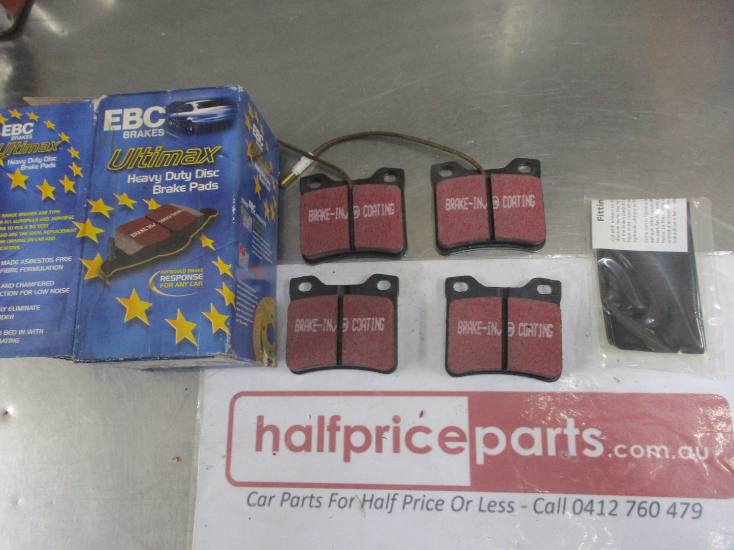 EBC Rear Disc Brake Pad Set Suits Peugeot 605/607 New Part