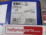 EBC Rear Disc Brake Pad Set Suits Peugeot 605/607 New Part