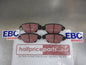 EBC Rear Disc Brake Pad Set Suits Jaguar X-Type/Ford Mondeo New Part