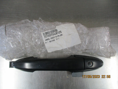 Honda Jazz Genuine Drivers Front Door Handle Unpainted New