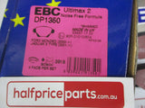 EBC Rear Disc Brake Pad Set Suits Jaguar X-Type/Ford Mondeo New Part