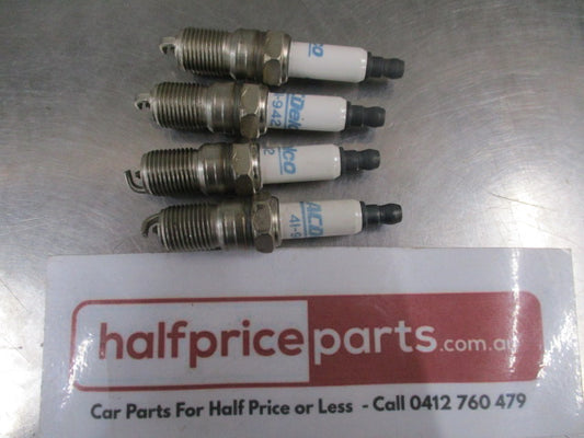 ACDelco Double Platinum Set of 4 Spark Plugs Suits Ford/Hyundai/Mitsubishi/Holden New Part