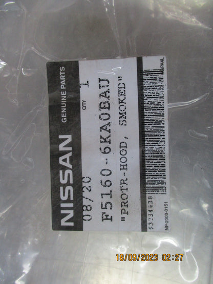 Nissan R52 Pathfinder Genuine Smoked Bonnet Protector Kit New