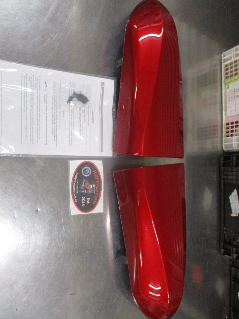 Mitsubishi Outlander Genuine Lower Rear Corner Both Left And Right Garnish (Factory Colour Red) New Part