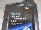 Honda Genuine 1 Ltr MTF 06 Manual Transmission Fluid  SAE75W80 New Part