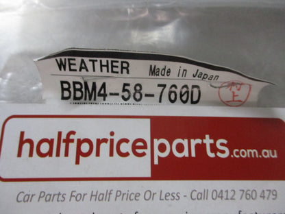 Mazda 3 Genuine Right Hand Front Door Weather Strip New Part