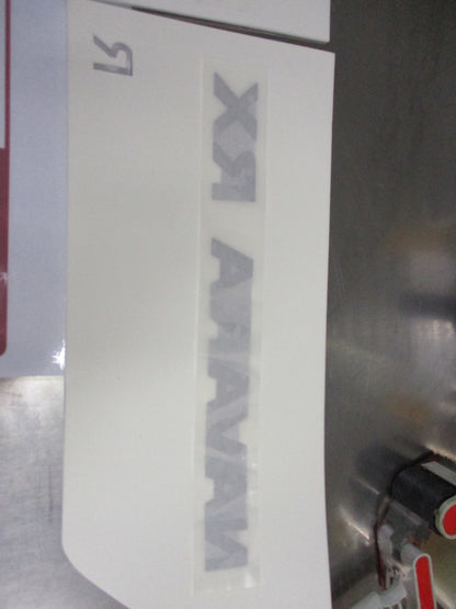 Nissan Navara RX Genuine Side Door Set Chrome Badge New Part