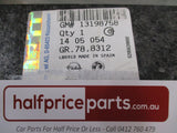 Holden Barina Genuine Right Hand Rear Bumper Lower Support New Part